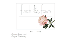 Desktop Screenshot of finchandfawn.com